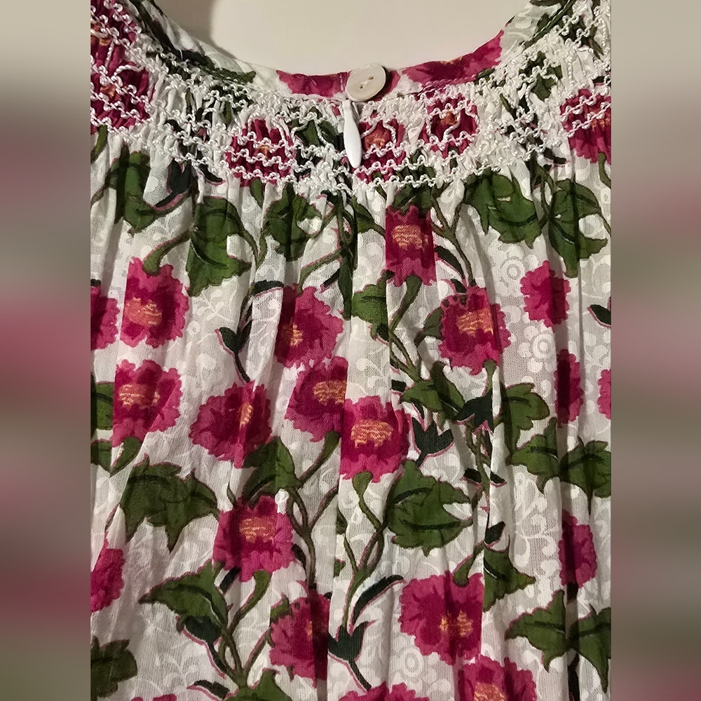 Roller Rabbit Floral Dress Girls Size 12 - Picture 16 of 16